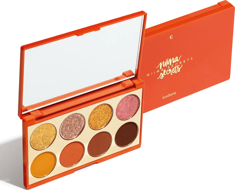 PALETTE SOMBRAS NINA SECRETS ORANGE