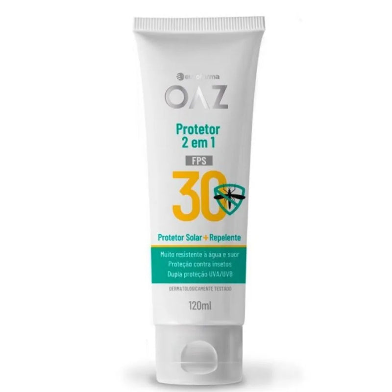 OAZ PROTETOR SOLAR FPS30 + REPELENTE 120ML