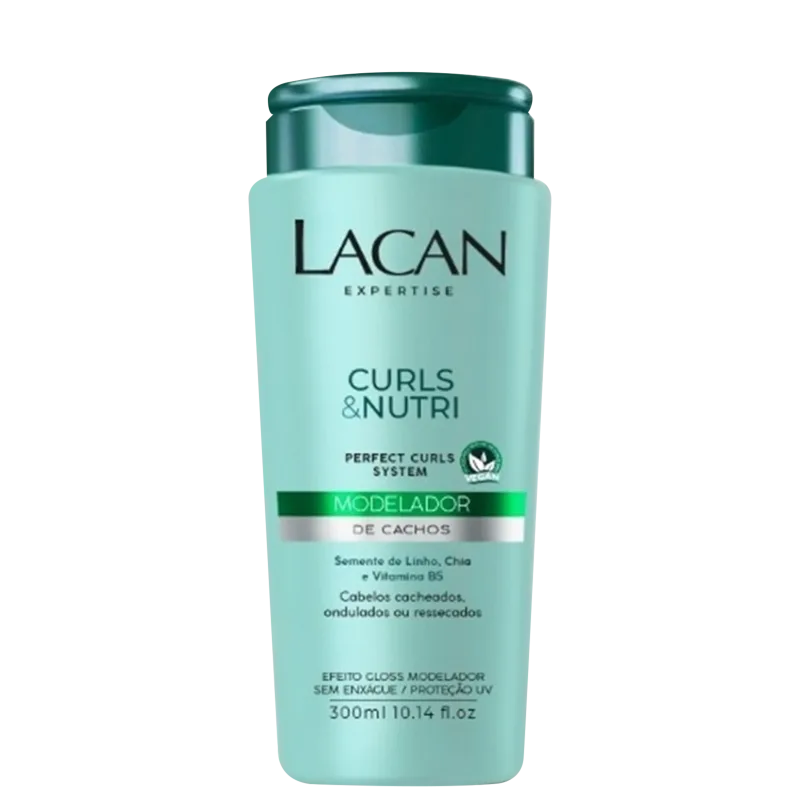 MODELADOR DE CACHOS CURLS & NUTRI 300 ML - LACAN