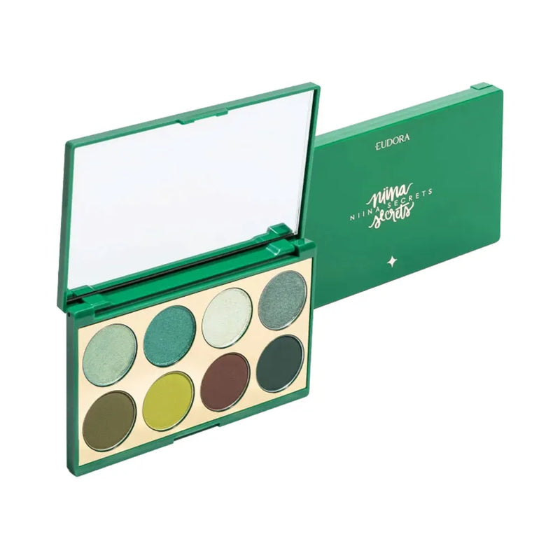 PALETTE SOMBRAS NINA SECRETS GREEN