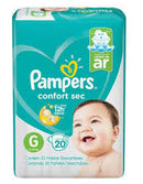 PAMPERS CONFORT SEC G C/20
