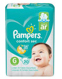 PAMPERS CONFORT SEC G C/20