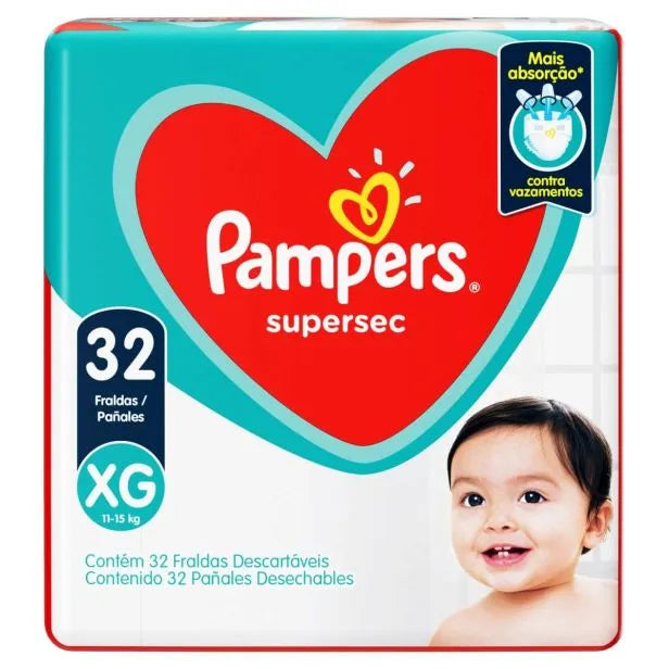 PAMPERS SUPERSEC XG C/32