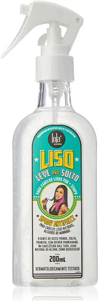 LOLA SPRAY ANTI FRIZZ LISO LEVE E SOLTO 200ML